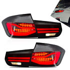 LED Smoked Tail Lights For 2013-2018 BMW 3Series F30 F35 Sedan Rear Lamps LH+RH