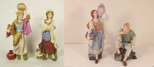 Thomas Kinkade Bountiful Water Barer bescheidenes Bauernmädchen Weihnachtskrippe - Bild 1 von 2