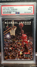1992 Sky Box Michael Jordan # 38 PSA 9 MINT NBA Rookie version USA tough 2941