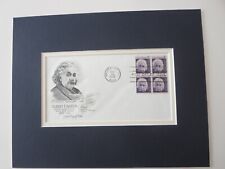 Honoring Albert Einstein & First Day Cover  of his own stamp