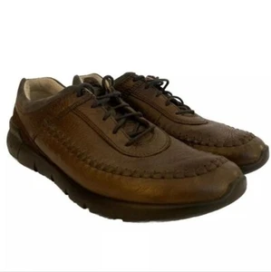 ECCO Cross-X Yak Receptor Outdoor Schnürschuhe Gr. 8-8,5 Euro 42 braun Leder Schuhe - Bild 1 von 12