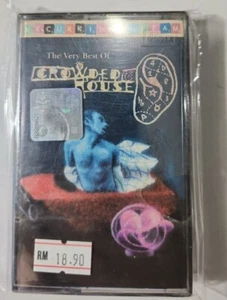 (205) Malaysia Sealed EMI Cassette Tape ~ The Very Best Of CROWDED HOUSE - Picture 1 of 2