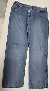 Jeans blu denim gamba dritta relaxed economico Old Navy Sweetheart taglia 18 (38x31) - Foto 1 di 11