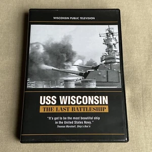 USS Wisconsin The Last Battleship (DVD 1992) U.S. Navy Documentary Nautical Ship - Picture 1 of 7