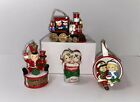 Lot of Four Campbell’s Kids Christmas Ornaments Vintage