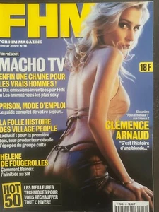 Magazine FHM n°18, Clémence Arnaud, Hélène de Fougerolles, Blur, Village People - Photo 1/1