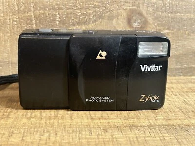 Vivitar Camera Z360ix Black Date Advanced Photo System Panorama Tested - Image 1 of 4