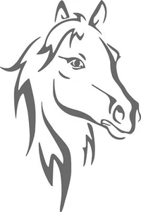 Modern Horse Wall Stickers Home Decoration Room Wallpaper Home Decoration Off... - Picture 1 of 1