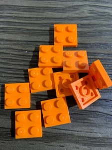 LEGO Parts 3022 (10pcs) Basic Plate 2x2 Choose Color - Picture 1 of 24