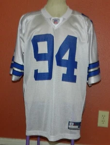 DeMarcus Ware Dallas Cowboys White Football Jersey Reebok Men's XL - Picture 1 of 8