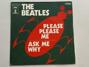 THE BEATLES 1972 FRENCH 45 PLEASE PLEASE ME ASK ME WHY ODEON - Imagen 1 de 8