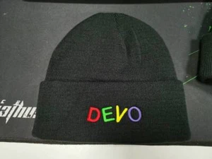 Devo Beanie - Whip it MTV Post Punk Music Band New Wave Años 80 Grupo Dance - Imagen 1 de 3