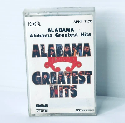 ALABAMA Alabama Greatest Hits Cassette Tape Album 1986 RCA/Victor - Image 1 of 4