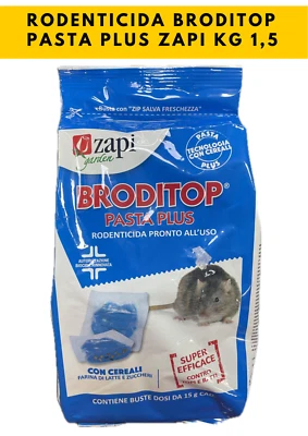 TOPICIDA  BRODITOP PASTA PLUS ZAPI BUSTA KG 1.53 - Immagine 1 di 3
