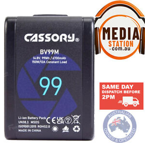 SWIT CASSORY 99Wh V Mount V Lock battery mini lithium Camera USB C D Tap LED