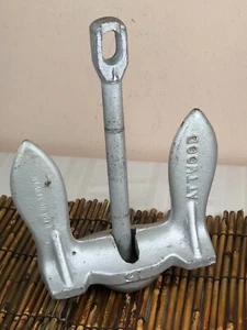 Ancla Attwood de hierro fundido azul marino 15 libras - Imagen 1 de 6