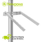 Newpowa Double Arm Side Of Pole/Wall Mount For 40-100W Panels