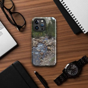 Funda resistente para iPhone®-Creek-Rocks-Nature - Imagen 1 de 20