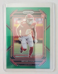 2022 Panini Prizm Bryan Cook RC #397 Green Prizm - Picture 1 of 2