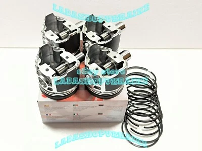 Piston Complete Set Pistones Aros Pasador LADA 2101 2105 80,0 80.0 Pistón Juego - Image 1 of 4