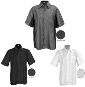 Dickies Work Shirts Short Sleeve Shirt with Cool Vent Panel Under Sleeve DC128 - Picture 1 of 4