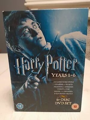 Harry Potter Years 1-6 DVD 6-Disc Box Set 2009 - Image 1 of 4
