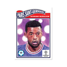 Topps UCL Living Set - Card 401 - Georginio Wijnaldum - Paris Saint-Germain