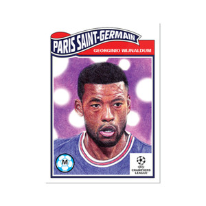 Topps UCL Living Set - Card 401 - Georginio Wijnaldum - Paris Saint-Germain