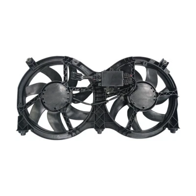 NEW DUAL RADIATOR AND CONDENSER FAN FITS NISSAN PATHFINDER 2013-2017 NI3115149 - Image 1 of 2