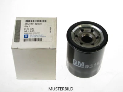 Original GM Opel 93182630 Filtro Aceite 0649020 Vectra Astra F a B Corsa Combo - Imagen 1 de 2