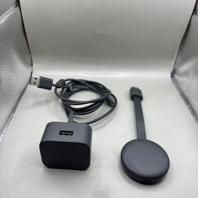 Google Chromecast 3rd Gen HD Digital Media Streamer Charcoal nc2-6a5 - Image 1 of 4