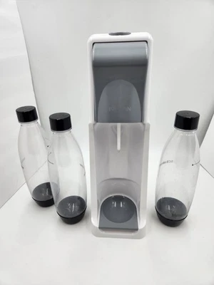 SodaStream Fuente Jet C100 Hogar Soda Maker Probado Funcionado con 3 Botellas Foto 1 de 4