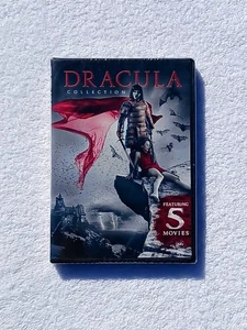 Dracula Collection 5-Movie Horror DVD Set Christopher Lee, Alison Valentino New - Bild 1 von 2