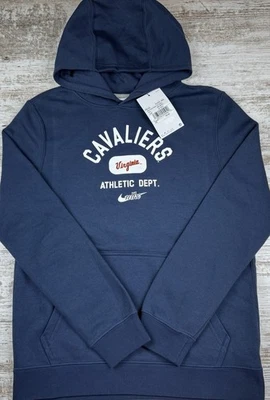 Sudadera con capucha polar Nike Virginia Cavaliers niños niños grande nueva con etiquetas NCAA Foto 1 de 4