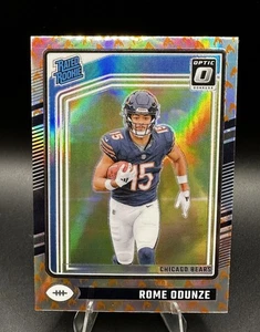 2024 Panini Donruss Optic - Rome Odunze Fire Emoji Preview (RC) Bears #286 - Bild 1 von 2