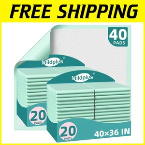 Extra große Betteinlagen 40x36 - 2400ml Saugfähigkeit - Bild 1 von 11