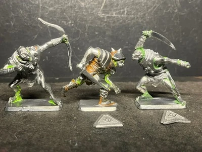 Orcos Mithril con Arquero y Espadas Miniatura Metal *Excelente* 1994 Lote G Foto 1 de 3