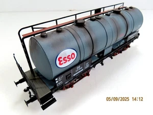 (0EY20) MBW 80803 Spur 0 Kesselwagen Esso der DB, patiniert, OVP - Picture 1 of 14