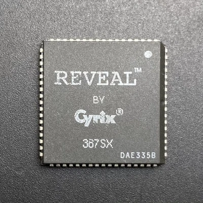 Reveal 387SX FPU 16-25MHz Advanced Math Coprocessor Cyrix 80387SX LCC68 RARE - image 1 of 2