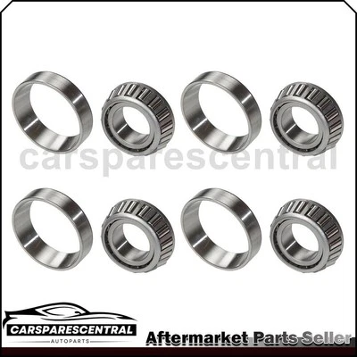 Juego de carreras de cojinetes de rueda delanteros interiores exteriores para Chevrolet C10 National 1975-1986 Foto 1 de 4