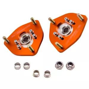 Pair Camber plates For Nissan S13 Silva 240SX 1989-1990 S14 240SX 1995-1998 - Picture 1 of 10