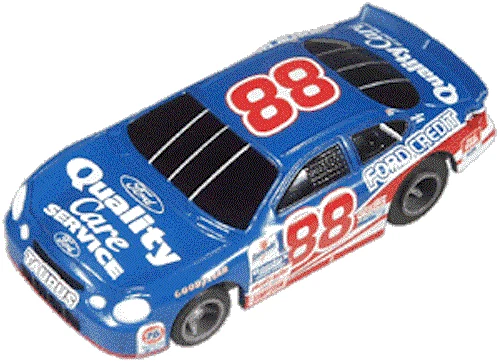 Life-Like Fast Tracker NASCAR Dale Jarrett 88 Quality Care Ford Credit Taurus