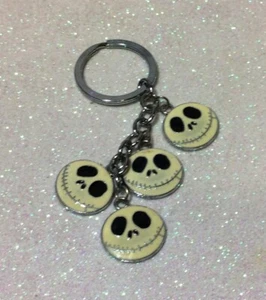 PORTACHIAVI IN METALLO NBC NIGHTMARE BEFORE CHRISTMAS JACK SKELETRON KEYCHAIN - Picture 1 of 2