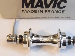 Cubo delantero Mavic 500 RD SFQR - 36 / 100 mm - bicicleta L'eroica nuevo de lote antiguo - Imagen 1 de 6