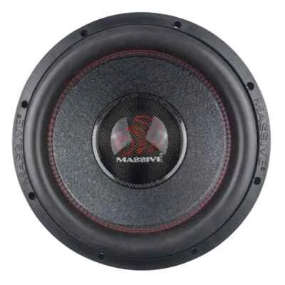 Subwoofer Massive Audio HIPPO H124X 4000 vatios 12" doble 4 ohmios 3" VC MEGA 2000 W RMS Foto 1 de 2