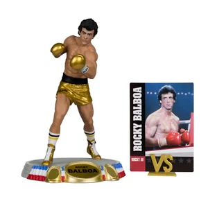 Rocky Balboa (Movie Maniacs: Rocky III) Figura in posa da 6" - - Foto 1 di 12