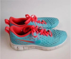 Nike Free Run Express Entrenadores Zapatos Juveniles Talla 7Y Azul Coral Tenis para Correr - Imagen 1 de 6