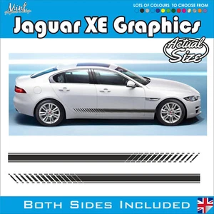 Calcomanías adhesivas gráficos 005 Jaguar XE XF laterales personalizadas rayas R Sportbrake - Imagen 1 de 4