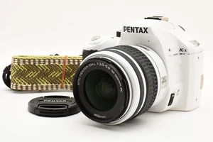 PENTAX K-x 12.4 MP Digital SLR Camera White w/ 18-55mm 2420054 - Picture 1 of 13