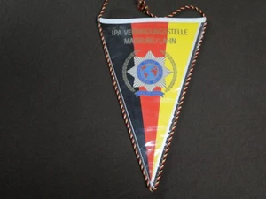 Polizei-Wimpel IPA Marburg -Lahn ca 17x30 cm - Bild 1 von 1